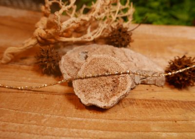 Goldschmiede Kornelia Landau Saarbrücken Feine Kette Silber Feingold